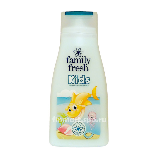 Шампунь, гель для душа Family Fresh Kids (для детей) - 500 мл.