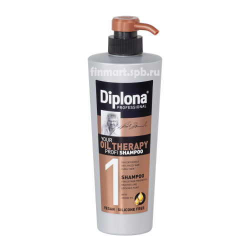 Шампунь Diplona Oil therapy (1) Profi shampoo - 600 мл.