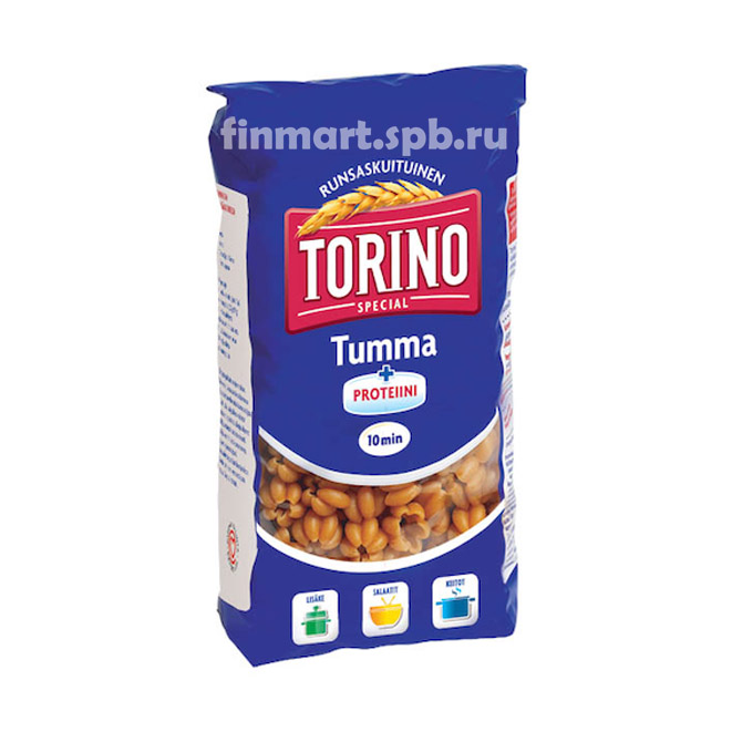 Макароны Torino Tumma + Proteiini - 500 гр.