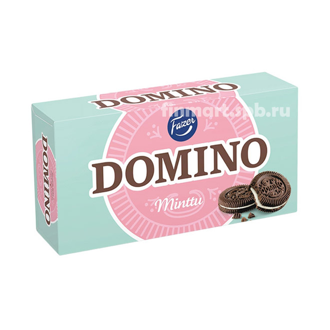 Печенье Fazer Domino Minttu - 350 гр.