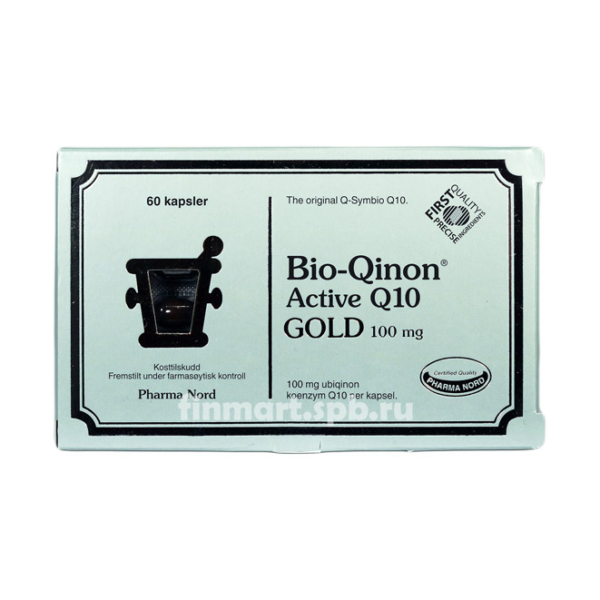 Убихинон Bio-Qinon Active Q10 GOLD 100mg - 60 таб.