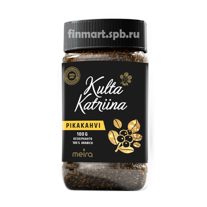 Растворимый кофе Kulta Katrina Pikakahvi - 100 гр.