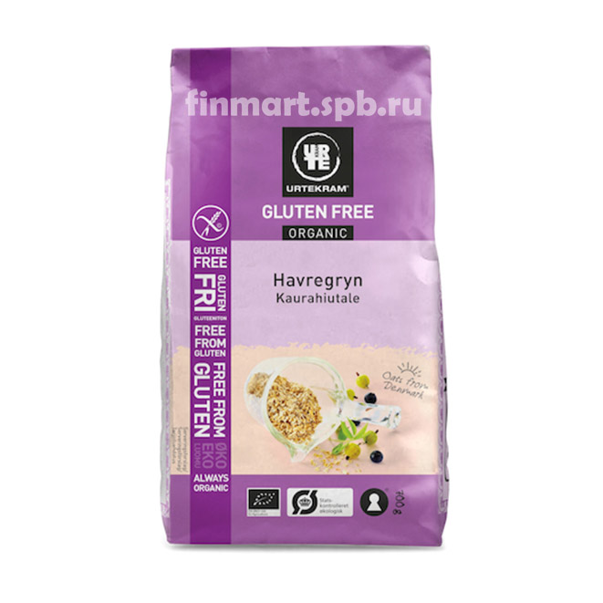 Каша геркулесовая органическая Urtekram (без глютена) - 700 гр.