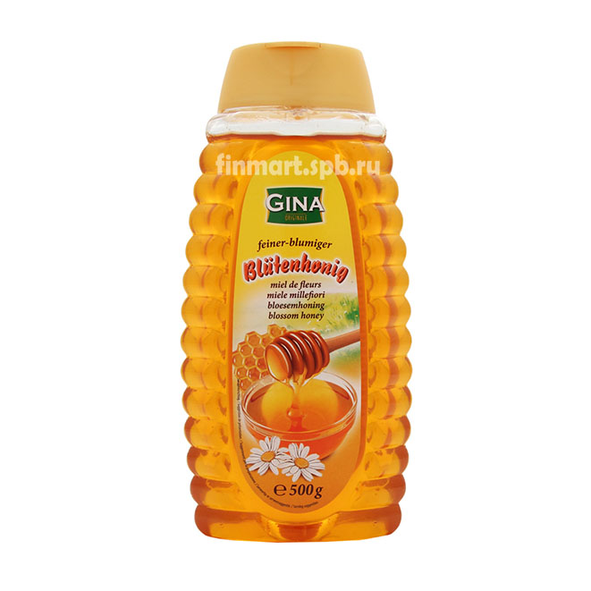Мёд цветочный Gina Blossom honey - 500 гр.