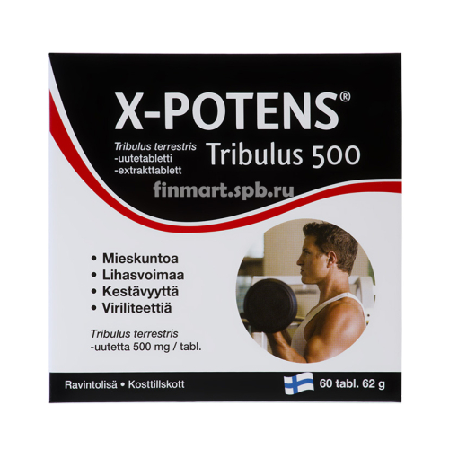 Витамины для мужчин X-Potens Tribilus 500 - 60 шт.