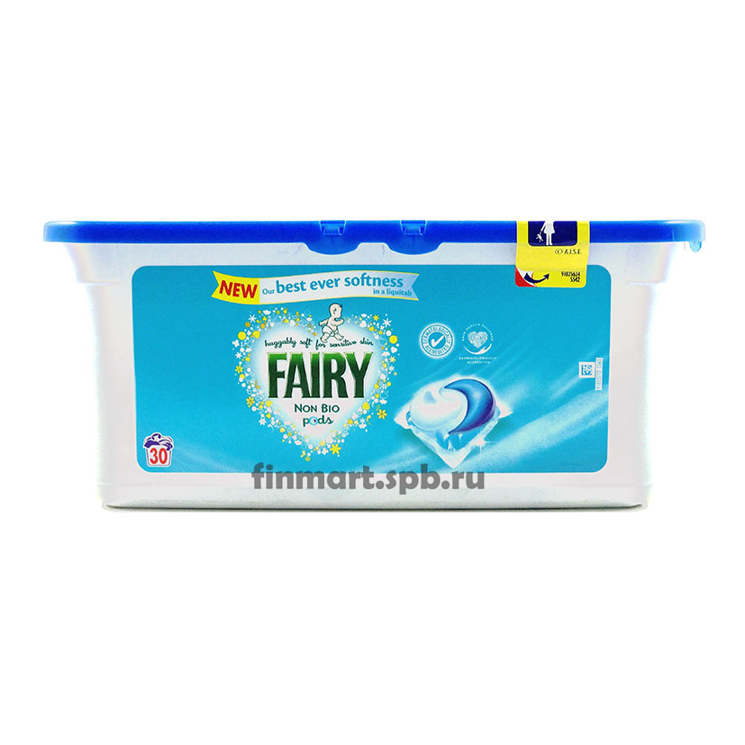 Капсулы для стирки детского белья Fairy non bio pods - 30 шт.