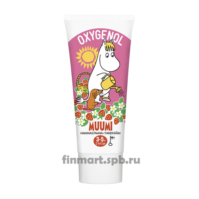 Зубная паста Oxygenol Mummi (c 3 до 5-ти лет) - 50 мл.