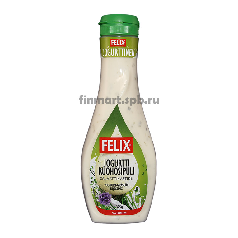 Соус для салата Felix Jogurtti-ruohosipuli (йогурт и лук) - 375 гр.