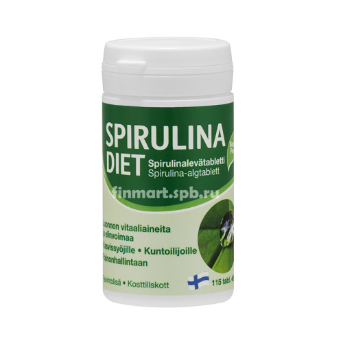 Микроводоросли Spirulina Diet - 115 таб.