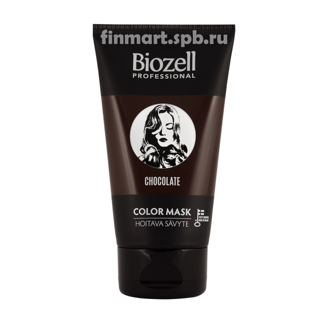 Маска для волос Biozell professional Chokolate (шоколадный оттенок) - 150 мл.