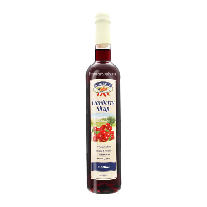 Сироп клюквенный  Muhlebach Cranberry Sirup - 500 мл.