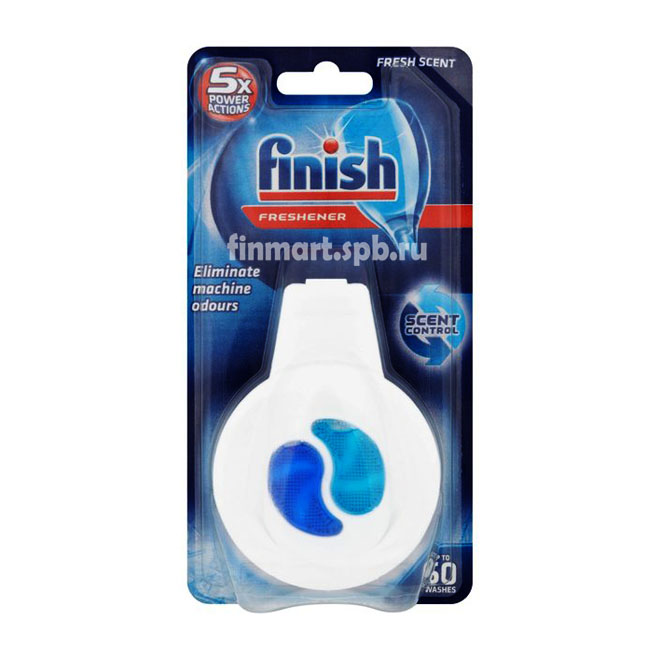 Освежитель для ПММ Finish freshener - 60 циклов.