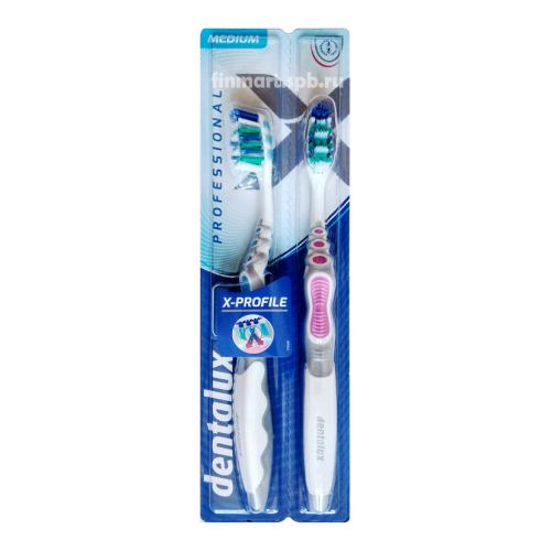 Зубная щётка Денталюкс средней жесткости