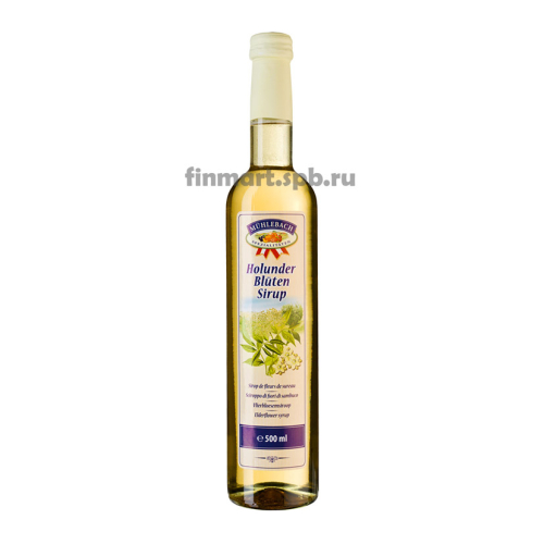 Сироп из цветков бузины Muhlebach Holunder Bluten sirup - 500 мл.