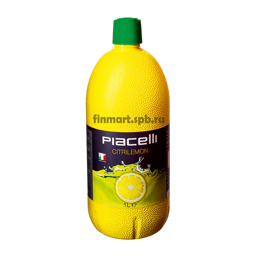 Лимонный концентрированный сок Piacelli citrilemon - 1 литр.