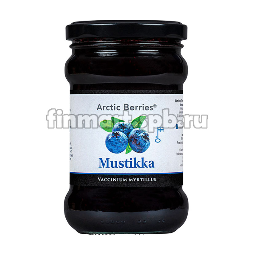 черничное варенье  Arctic Berries Mustikka