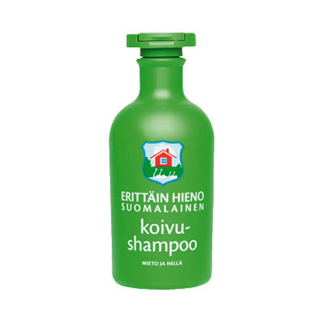 Шампунь деревенский Erritan Hieno koivu-shampoo (на березовых листочках) - 300 мл.