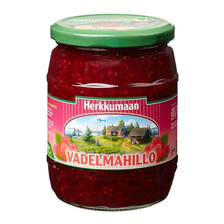 Варенье Herkkumaan vadelmahillo - 460 гр.