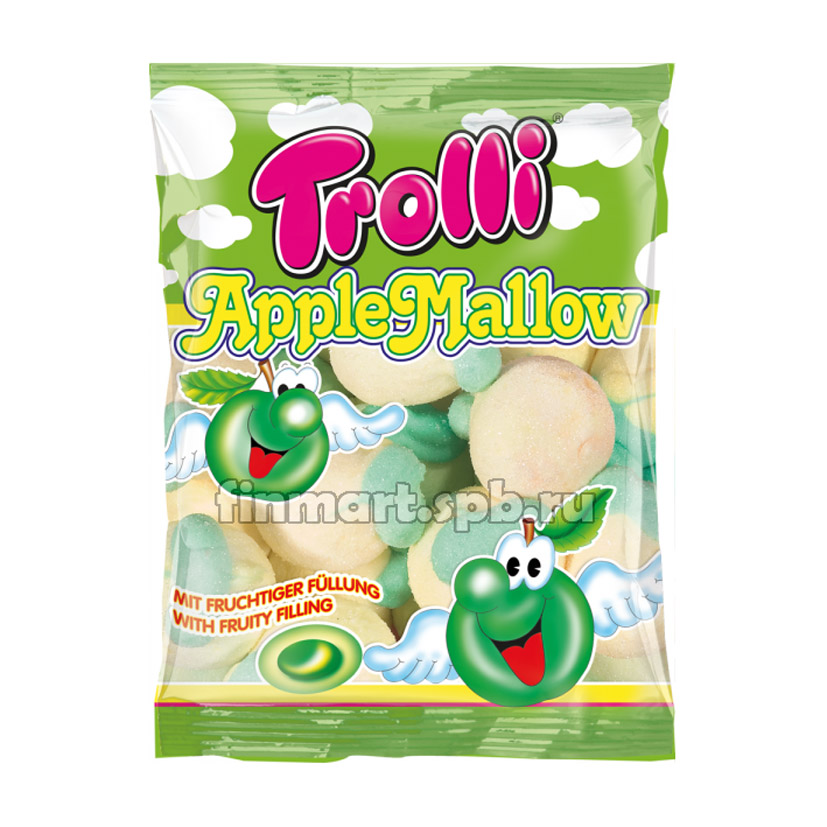 Маршмеллоу Trolli Apple Mallow (яблоко) - 150 гр.