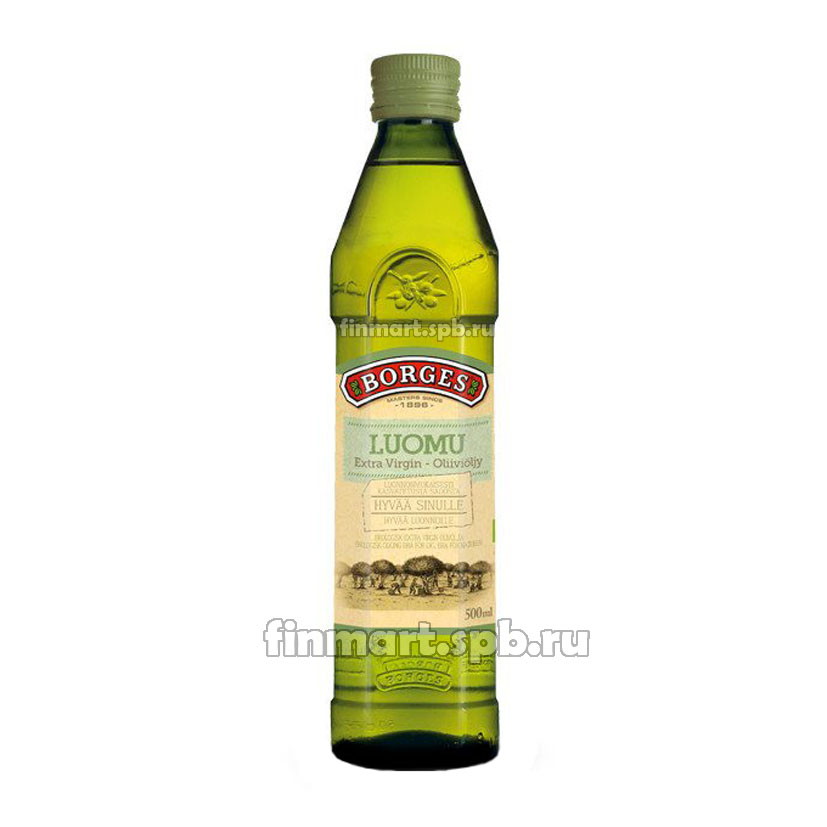 Оливковое масло Borges Luomu (органическое , первого отжима) - 500 мл.