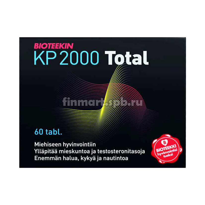 Витамины для мужчин Bioteeken KP 2000 Total - 60 таб.