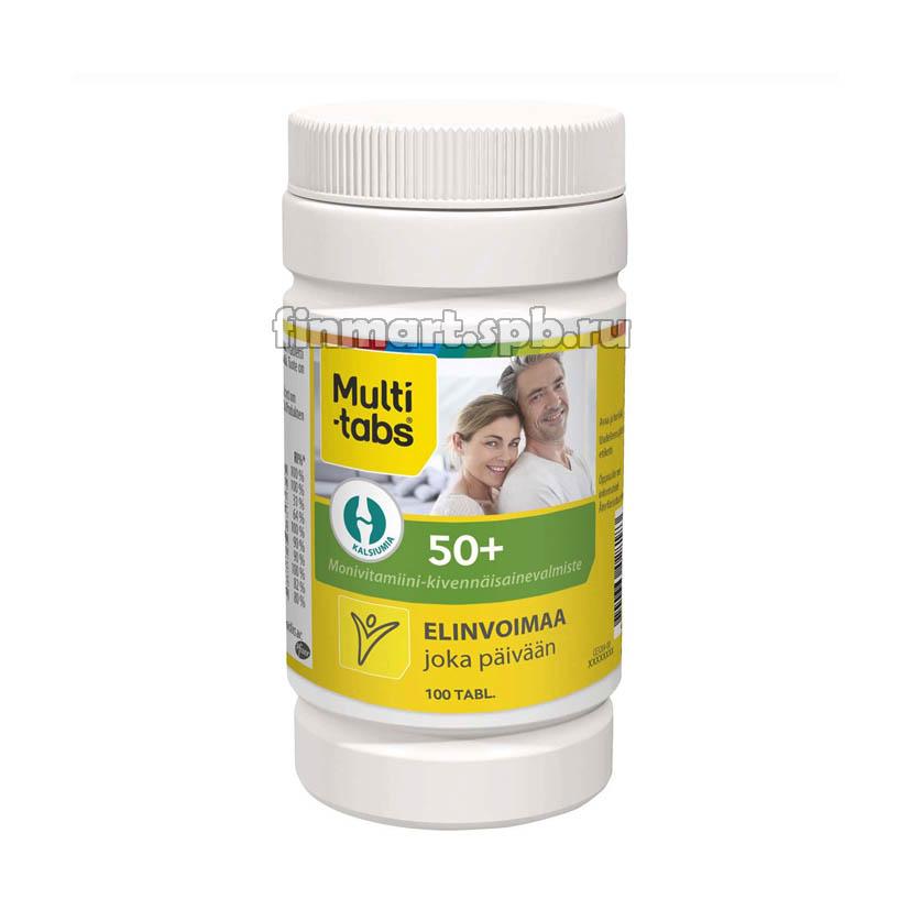 Комплекс витаминов Multi-Tabs 50+ - 100 шт.
