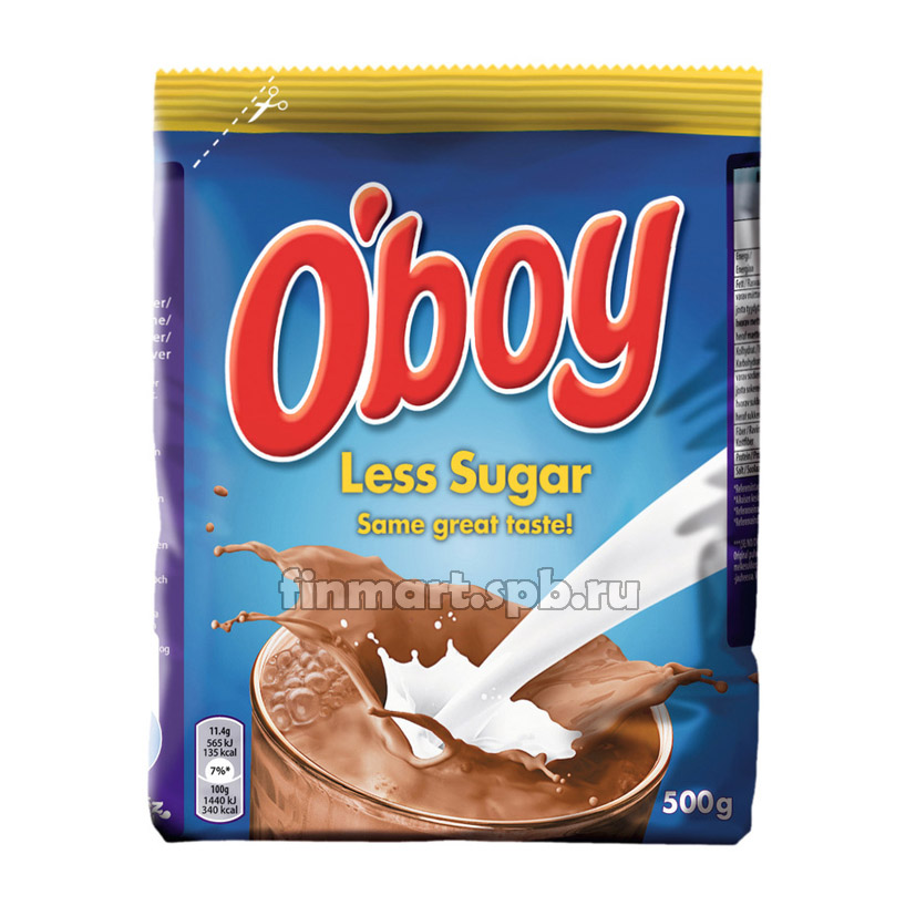 Какао OBoy less sugar - 500 гр.