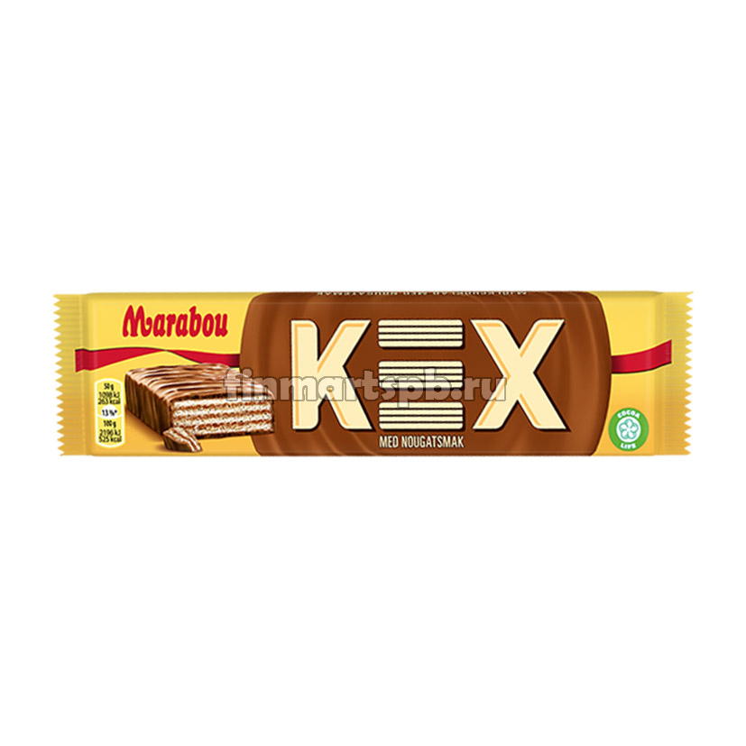 Вафли в шоколаде Marabou KEX - 50 гр.