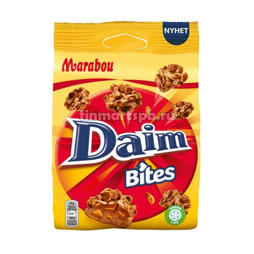 Marabou Daim bites 145 гр.