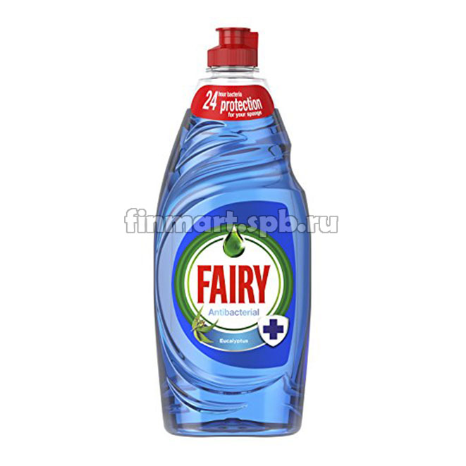 Моющее средство для посуды Fairy Antibacterial (эвкалипт) - 870 мл.