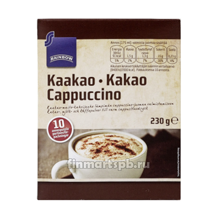 Кофейный напиток Rainbow Kakao cappuccino - 230 гр.