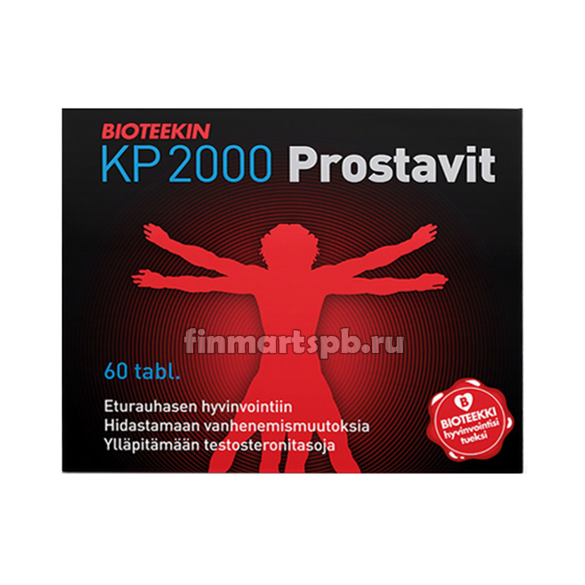 Витамины для мужчин Bioteeken KP 2000 prostavit 60 таб.