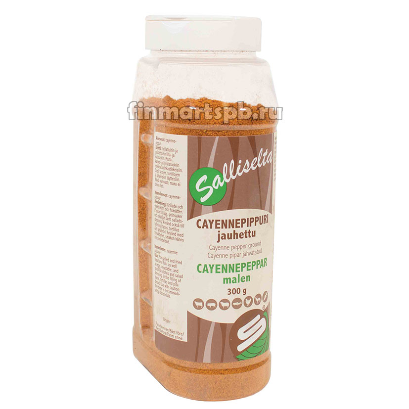 Молотый Кайенский перец Salliselta Cayennepippuri jauhettu - 300 гр.