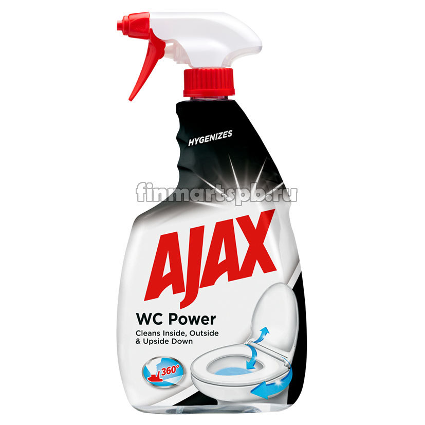 Средство для уборки туалета Ajax WC Power, 750 мл.