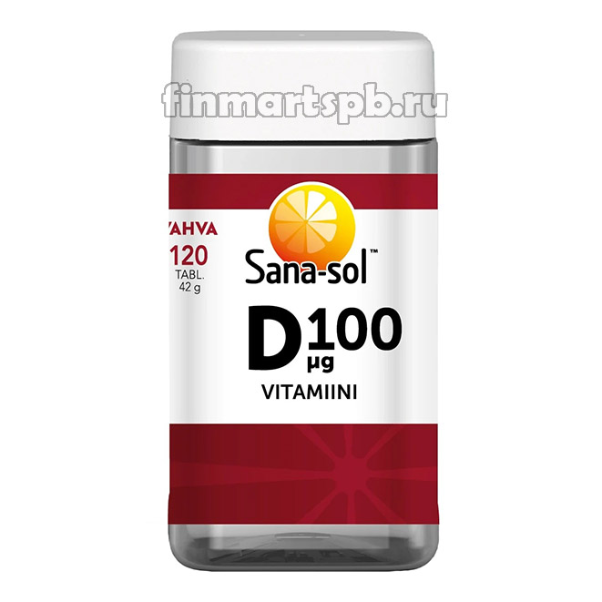 Sana-sol Vahva Vitamiini D (Сана-сол Витамин Д, без вкуса)
