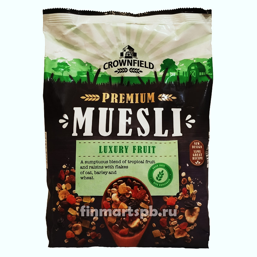 Мюсли с фруктами Crownfield Luxury fruit