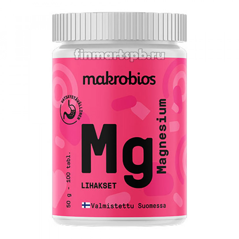 Витамины Macrobios magnesium (магний)