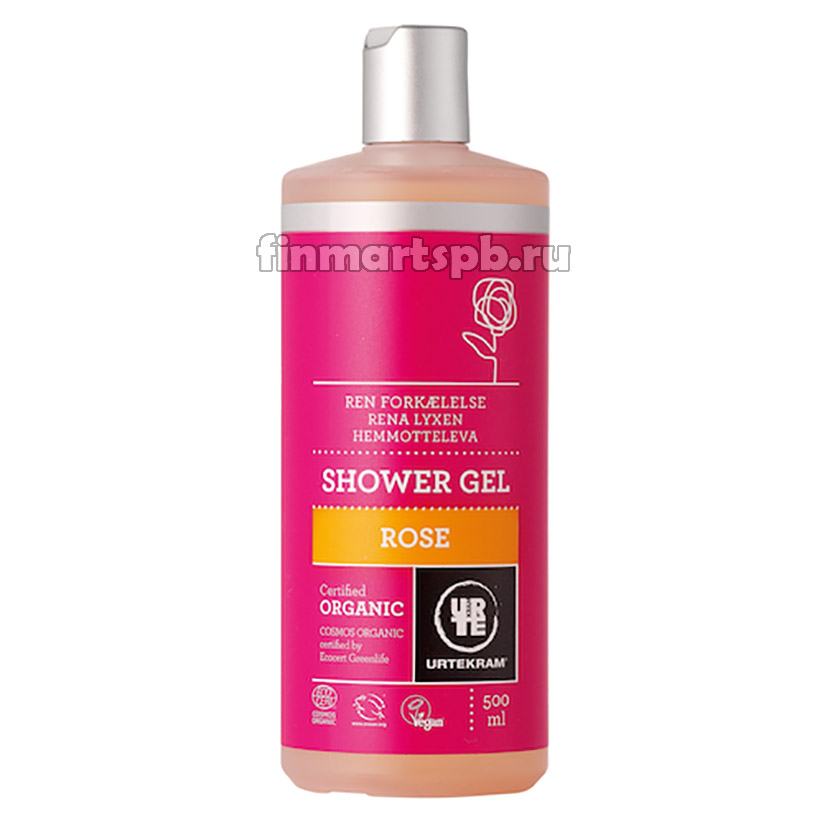 Гель для душа Urtekram Shower gel Rose