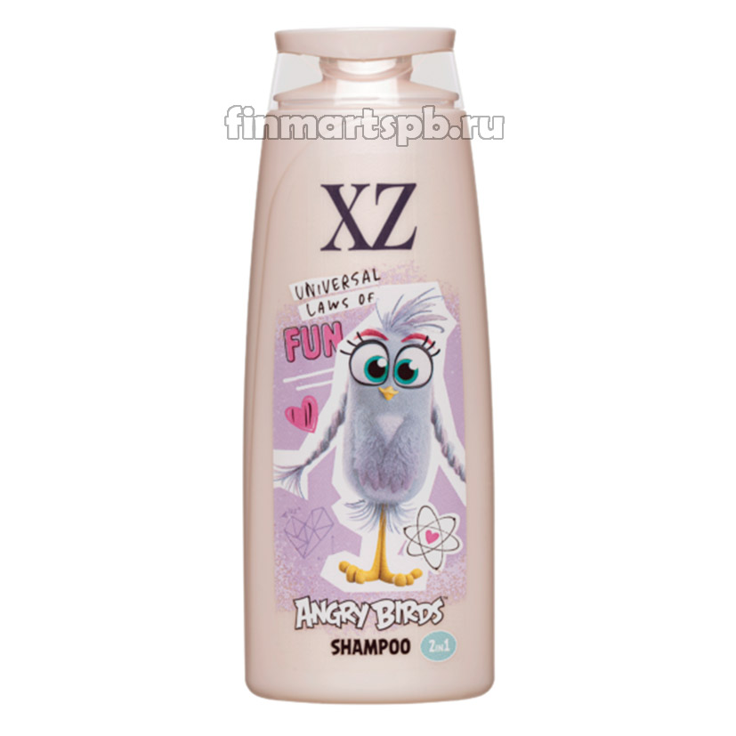 Детский шампунь и кондиционер XZ Angry Birds 2in1