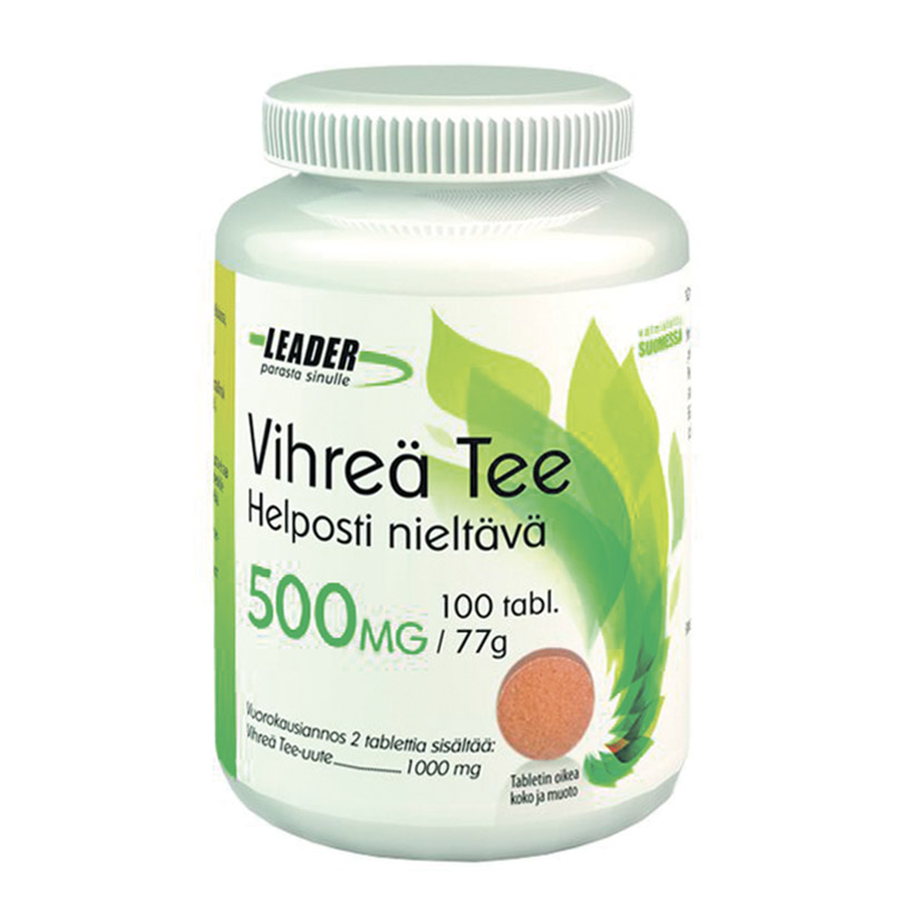 Экстракт зеленого чая Leader Vihrea tee 500 мг (для похудения)