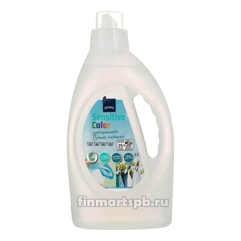 Товары из Финляндии - гель для стирки Rainbow гипоаллергенный , 1 л.