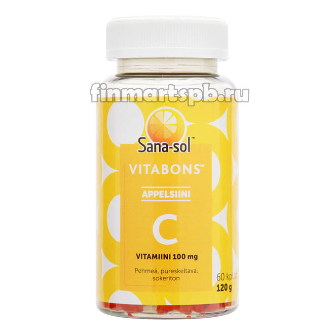 Витамин С Sana sol Vitabons С-vitamiini