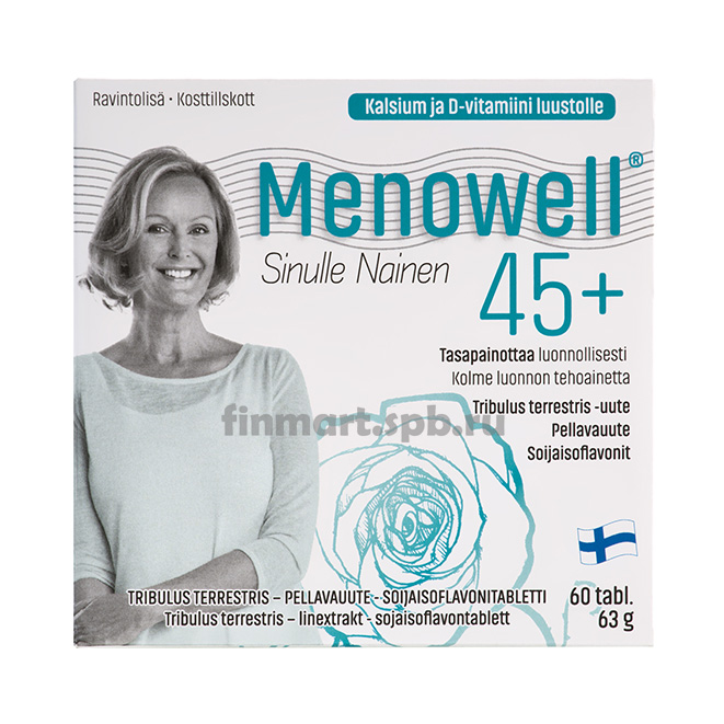 Витамины Menowell 45+ - 60 таб.
