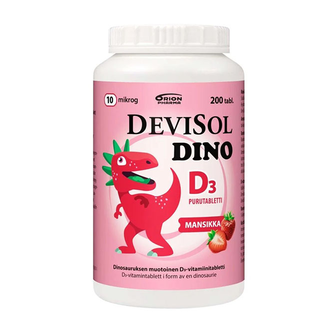 Детские витамин Д3 из Финляндии - Девисол