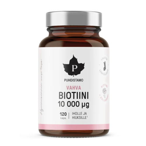 Биотин усиленный Puhdistamo Biotini 10000мкг