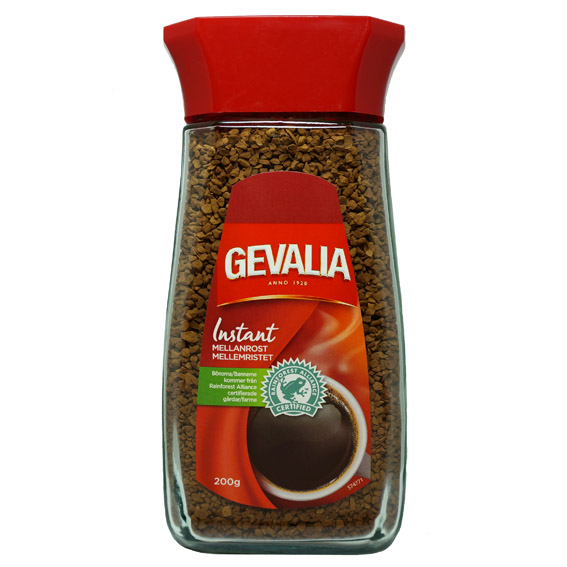 Gevalia mellanrost стеклянная банка