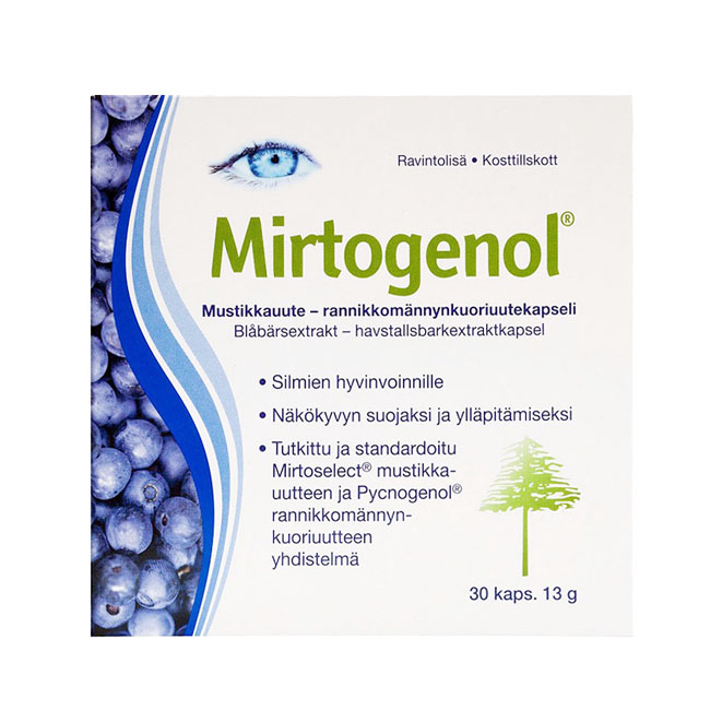 Mirtogenol (Миртогенол) - 30 капсул.