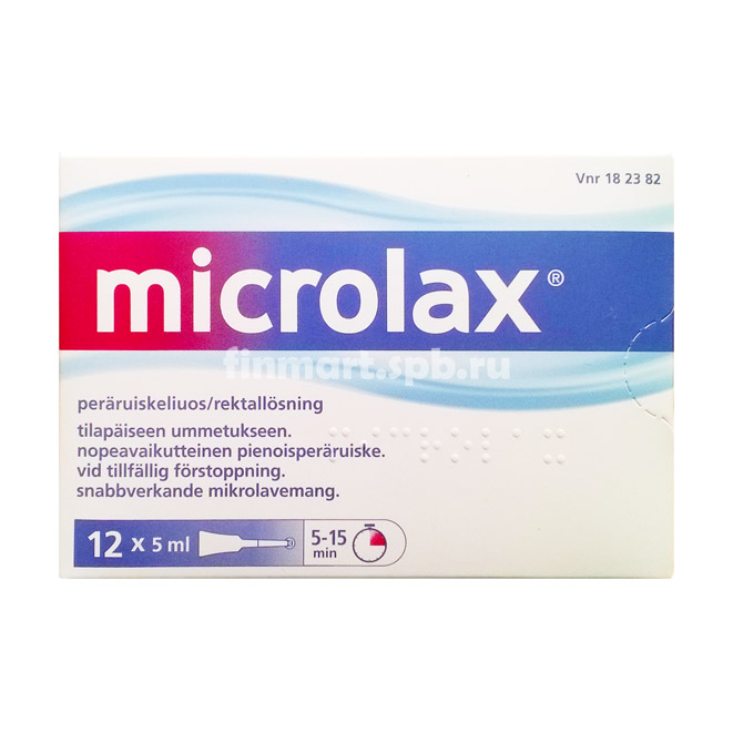 Микроклизмы Microlax - 12 шт.