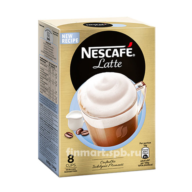 Кофейный напиток Nescafe Latte - 8 пак.
