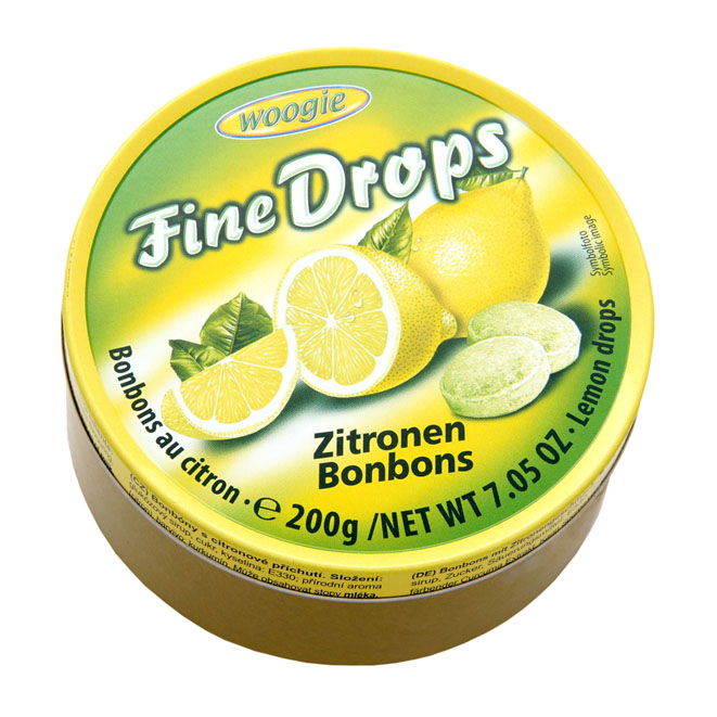 Woogie Fine Drops (лимон) - 200 гр.
